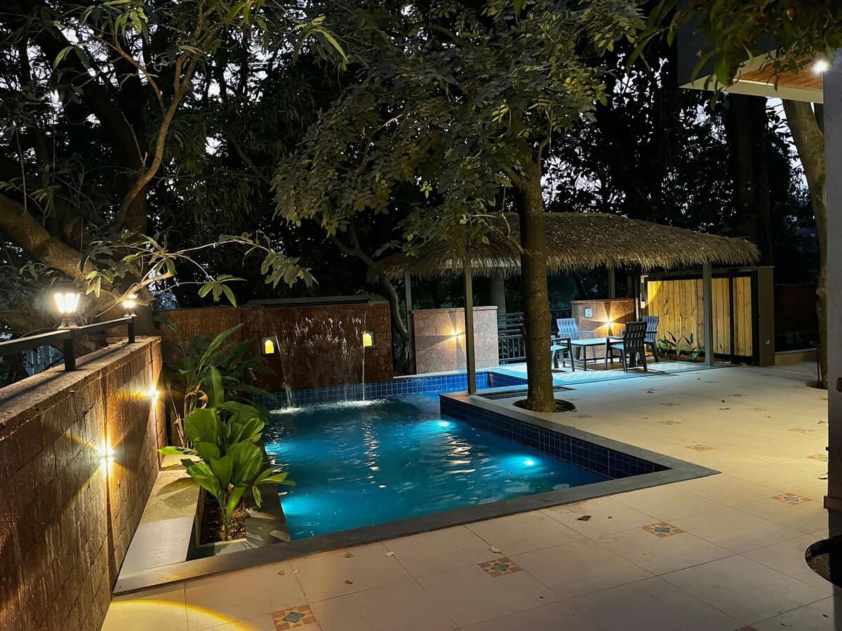 Luxury villa stay