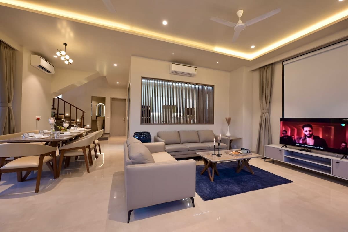 Luxury villa stay